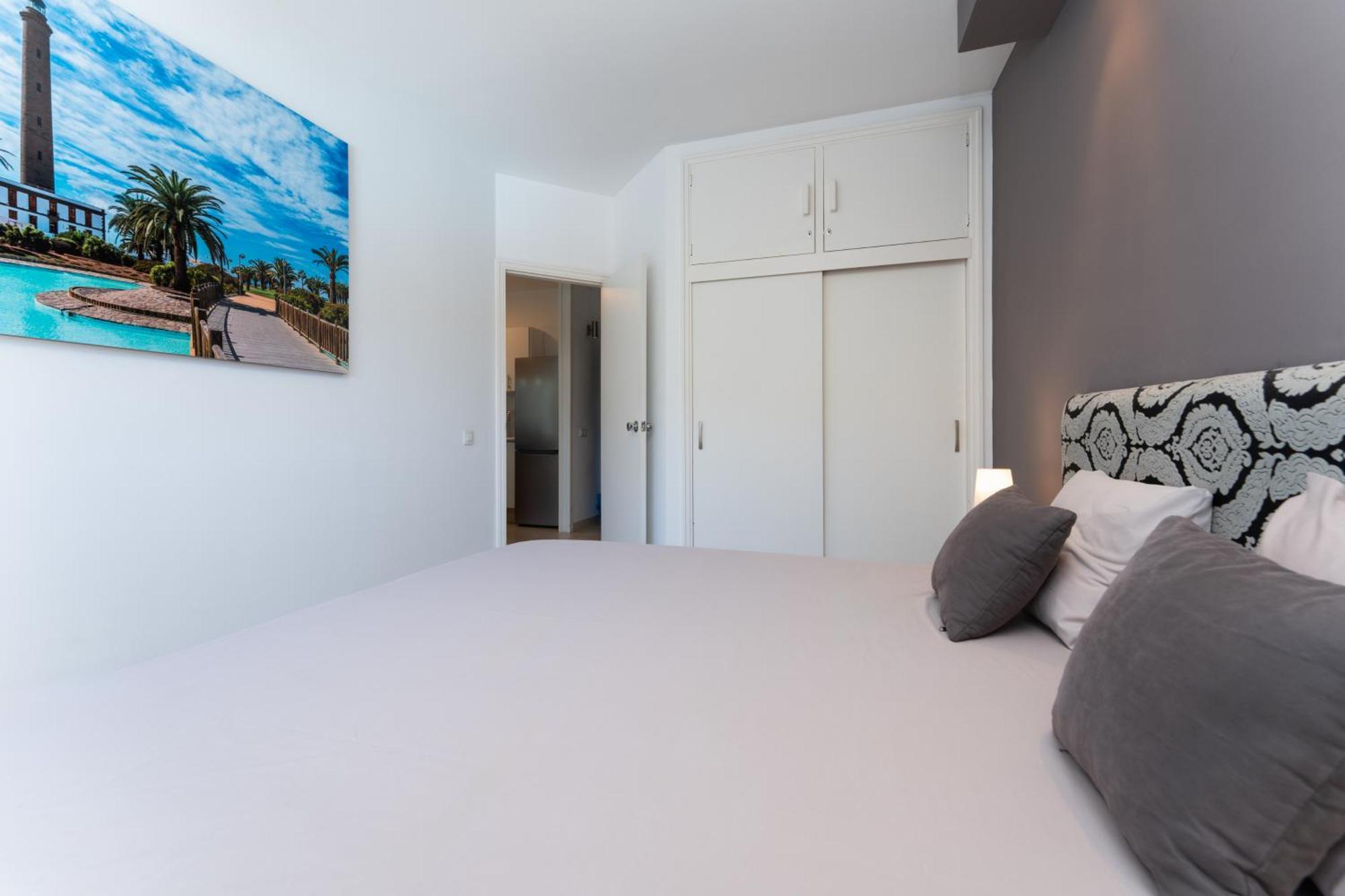 Garden View Apartment Iguazu 3 Near Yumbo Плая дел Инглес Екстериор снимка