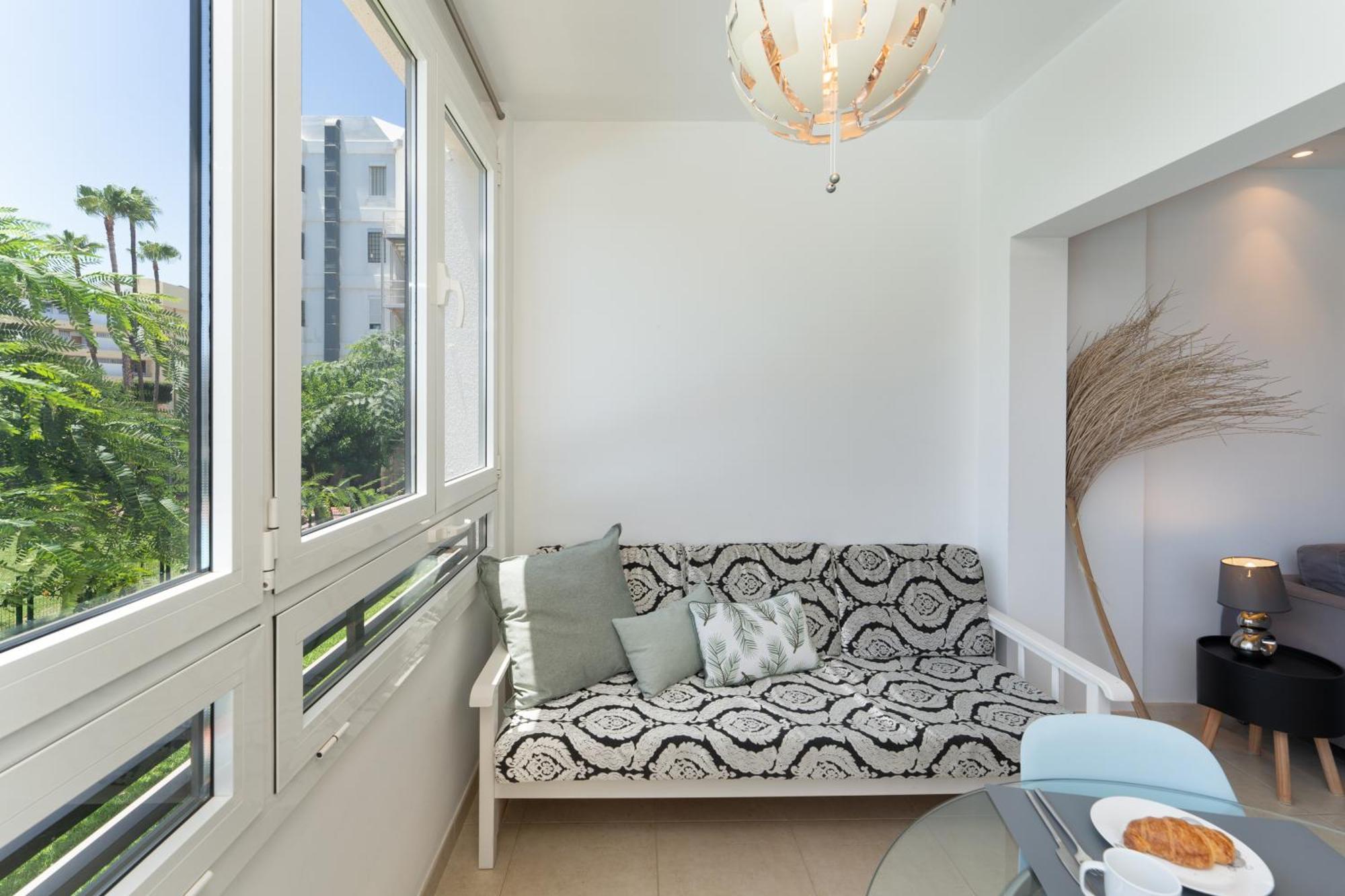 Garden View Apartment Iguazu 3 Near Yumbo Плая дел Инглес Екстериор снимка