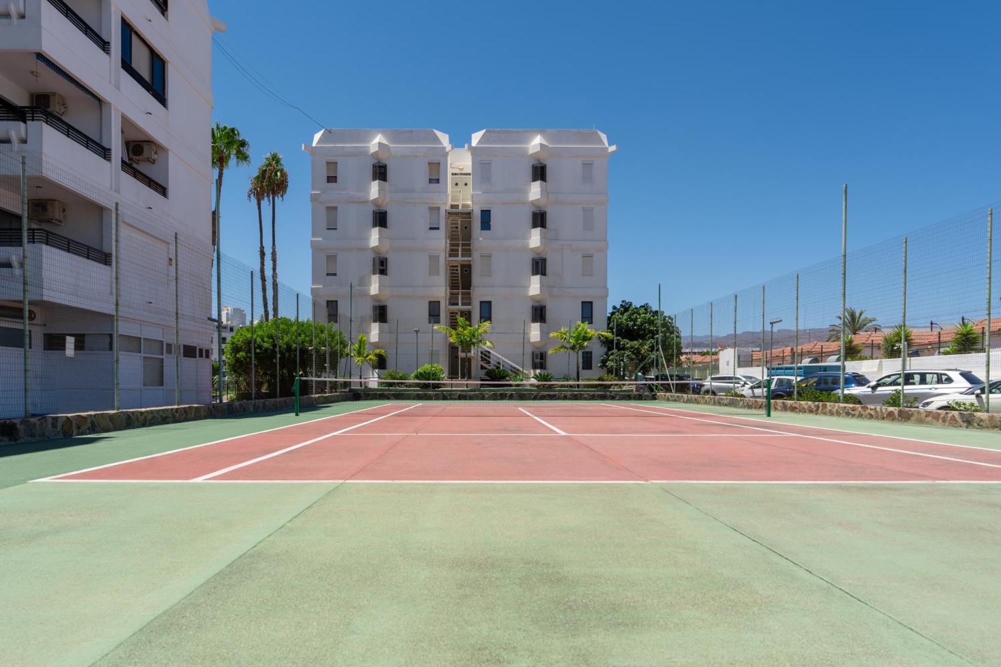 Garden View Apartment Iguazu 3 Near Yumbo Плая дел Инглес Екстериор снимка